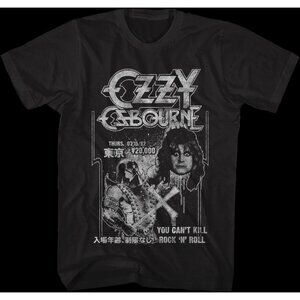Ozzy Osbourne You Cant Kill Rock N Roll Retro Classic Fan T-Shirt 166